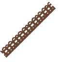 Amber Brown Trim from Dressmaker