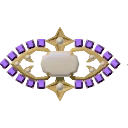 Amethyst Brooch from Dressmaker