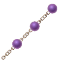 Amethyst Chain from Dressmaker