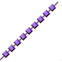 Amethyst Gem Trim from Dressmaker