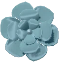 Azure Silk Flower from Dressmaker