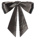 Black Velvet Chunky Bow from Dressmaker