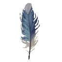 Blue Jay Feather from Dressmaker
