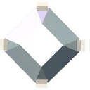 Brilliant White Diamond from Dressmaker