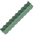 Celadon Green Ruffle Trim from Dressmaker
