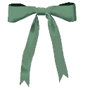 Celadon Green Skinny Bow from Dressmaker