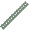 Celadon Green Trim from Dressmaker