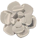 Champagne White Silk Flower from Dressmaker