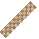 Chessboard Embellished Trim from Dressmaker