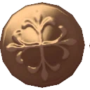 Copper Shank Button from Dressmaker