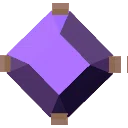 Diamond Cut Amethyst Jewel from Dressmaker