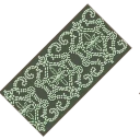 Georgia Green Embellished Trim from Dressmaker