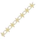 Gold Narcissus Chain from Dressmaker