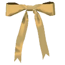 Honey Yellow Skinny Bow from Dressmaker