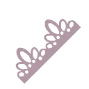 Lavender Tiara Lace from Dressmaker