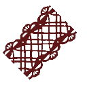 Merlot Red Mesh Lace from Dressmaker