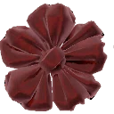 Merlot Red Ribbon Flower from Dressmaker