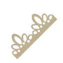 Pale Yellow Tiara Lace from Dressmaker