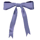 Periwinkle Blue Skinny Bow from Dressmaker