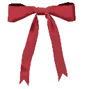 Poppy Red Skinny Bow from Dressmaker