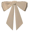 Prosecco Silk Chunky Bow from Dressmaker