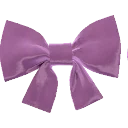 Purple Amethyst Square Bow from Dressmaker