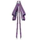 Purple Ribbon from Dressmaker