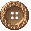 Red Copper Pippa Button from Dressmaker
