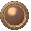 Red Copper Shank Button from Dressmaker
