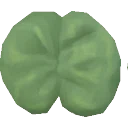 Reniform Silk Leaf Appliqué from Dressmaker