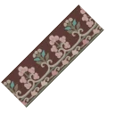 Repeating Bouquet Trim from Dressmaker