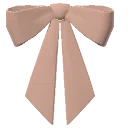 Salmon Chunky Bow from Dressmaker