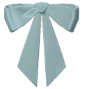 Sea Mist Chunky Bow from Dressmaker