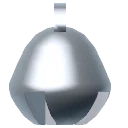 Silver Jingle Bell from Dressmaker