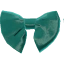 Teal Triangle Bow from Dressmaker