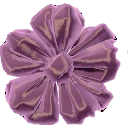 Violet Velvet Ribbon Flower from Dressmaker