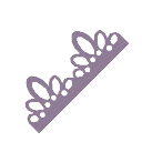 Wisteria Tiara Lace Trim from Dressmaker