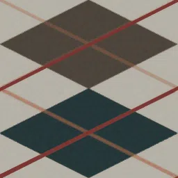 Brown Argyle from Dressmaker