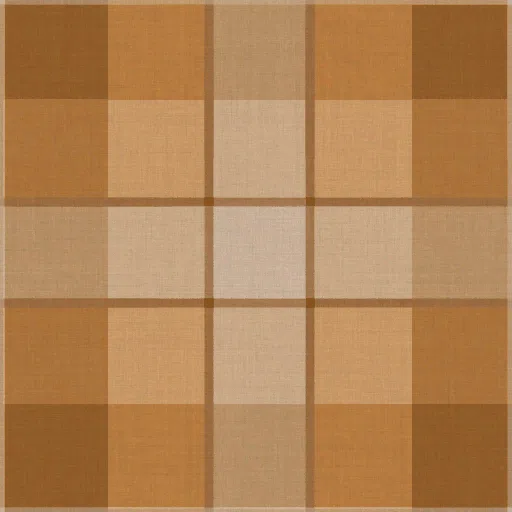 Checkered Ochre Cotton from Dressmaker