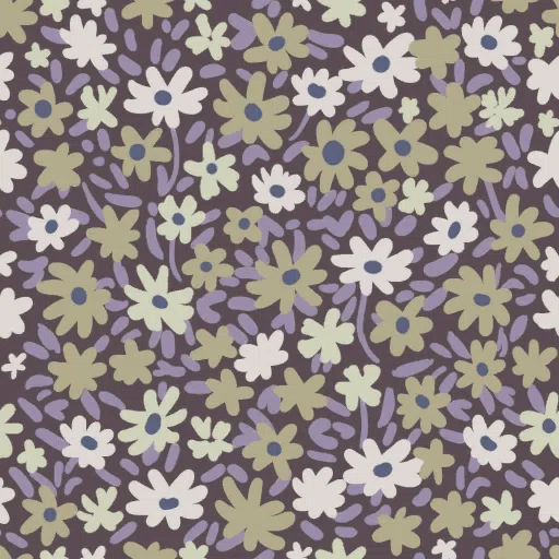 Desaturated Liberty Floral Cotton from Dressmaker