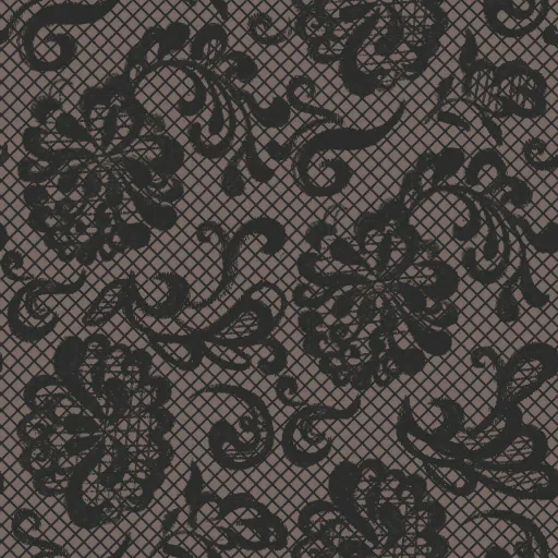 French Floral Black Lace from Dressmaker