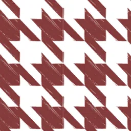 Houndstooth Red from Dressmaker