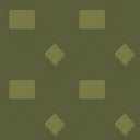 Olive Rectangle Print from Dressmaker