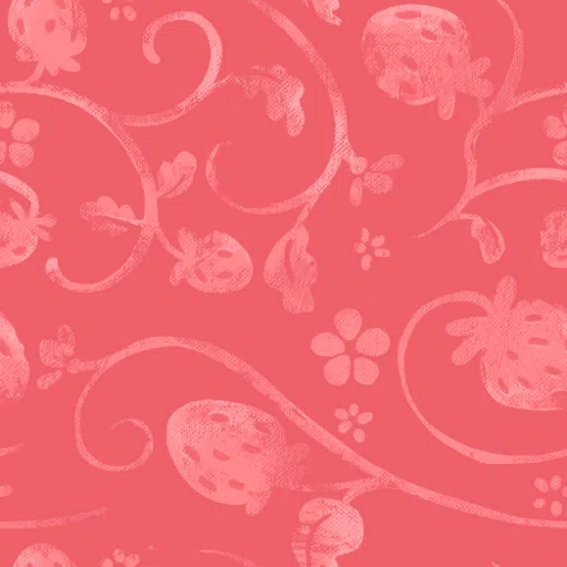 Strawberry Fields Cotton Print from Dressmaker