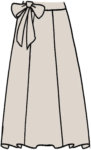 Bow Skirt from Dressmaker