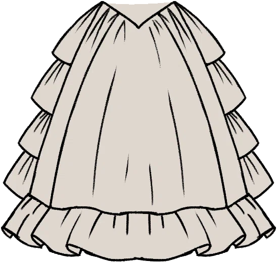 Bustle Skirt from Dressmaker