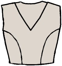 Elevated Princess V Bodice from Dressmaker