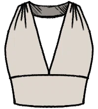 Halter Neck Bodice from Dressmaker