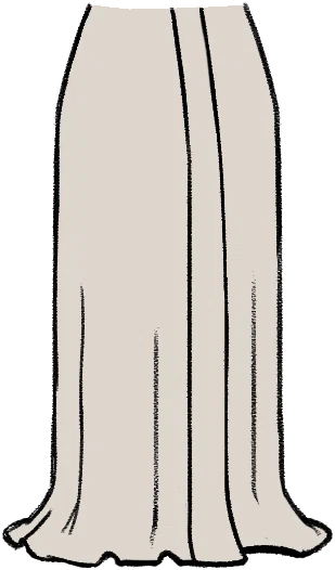 Kaftan Skirt from Dressmaker