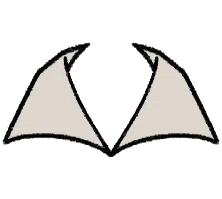 Oversized Wing Collar from Dressmaker